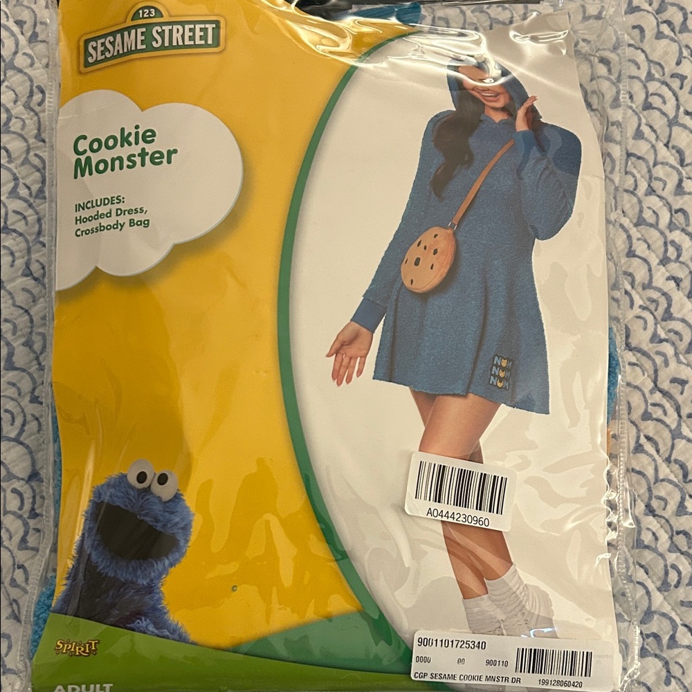 Spirit Blue Cookie Monster Costume Dress